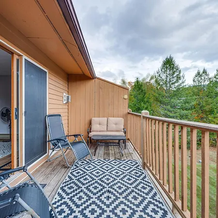 Lincoln Apartment With Balcony 2 Mi To Loon Mtn! Exterior foto